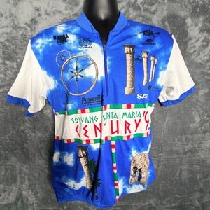 Toga Solvang Santa‎ Maria Century 93 Cycling Jersey Mens Size XL Vintage
